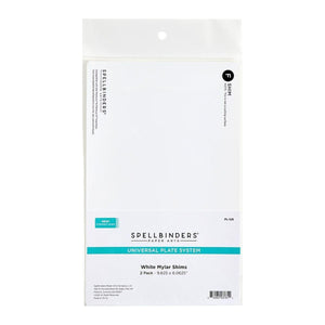 Mylar Shim (F) White 2-Pack