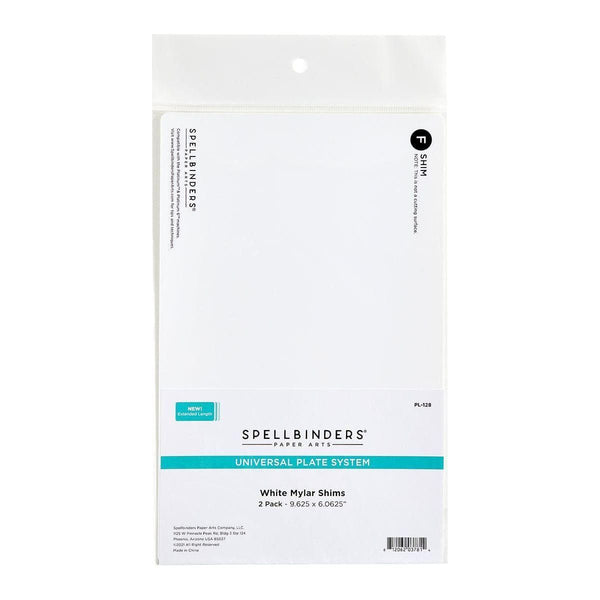 Mylar Shim (F) White 2-Pack