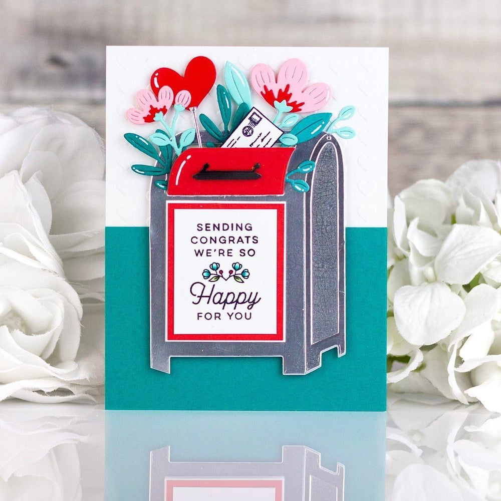 Parcel & Post Sentiments Clear Stamp Set
