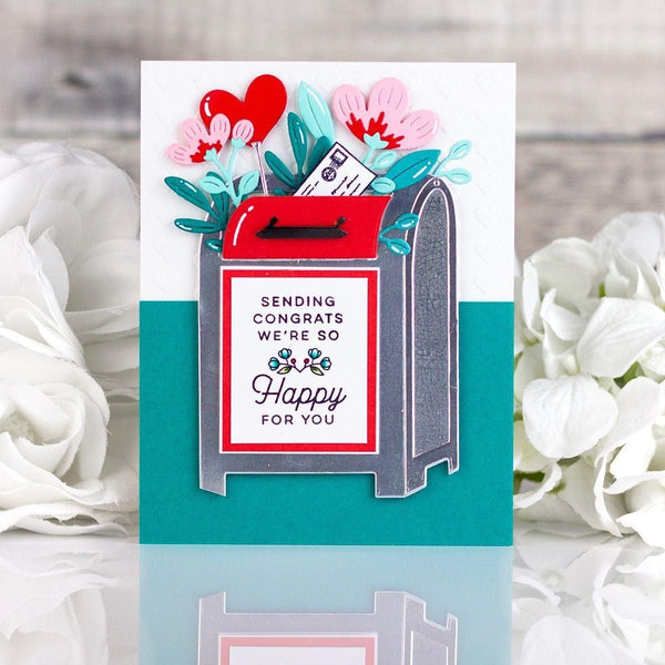 Parcel & Post Sentiments Clear Stamp Set