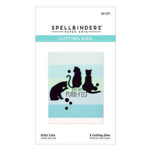Die D-Lites Kitty Cats Etched Dies