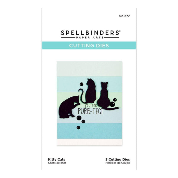 Die D-Lites Kitty Cats Etched Dies