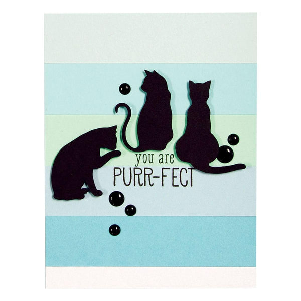 Die D-Lites Kitty Cats Etched Dies
