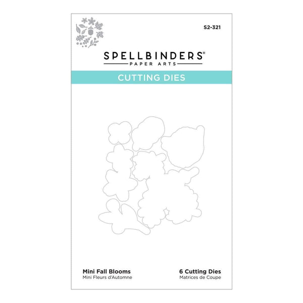 Mini Fall Blooms Etched Dies from the Fall Traditions Collection (S2-321) Product Packaging