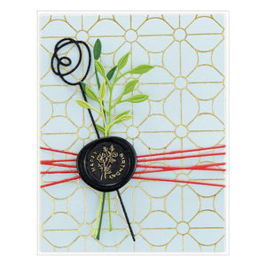 Sealed Twine Etched Dies