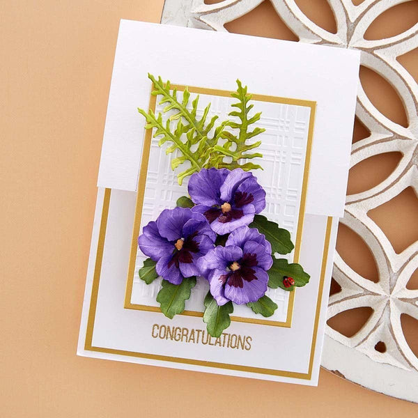 Bamboo Trellis 3D Embossing Folder by Susan Tierney-Cockburn