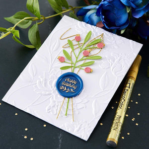 Royal Blue Wax Beads