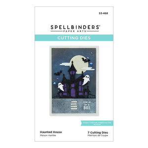 Haunted House Etched Dies