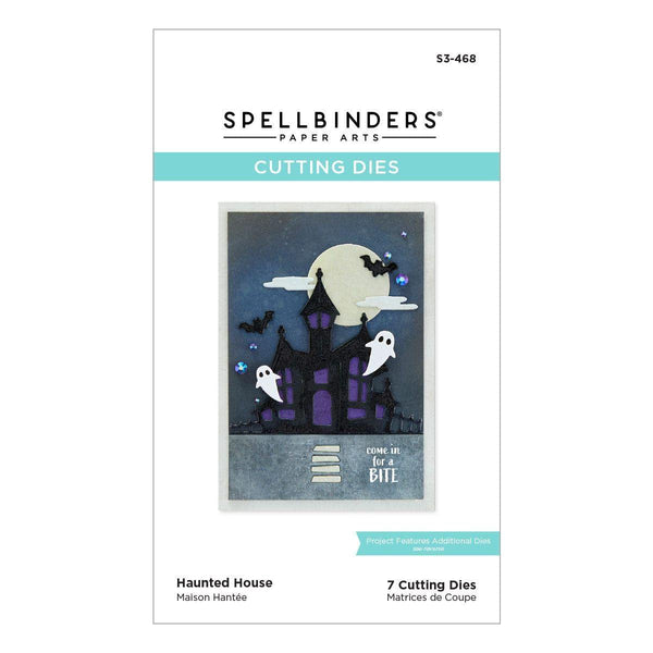Haunted House Etched Dies