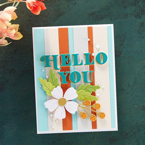 Be Bold Blooms Etched Dies