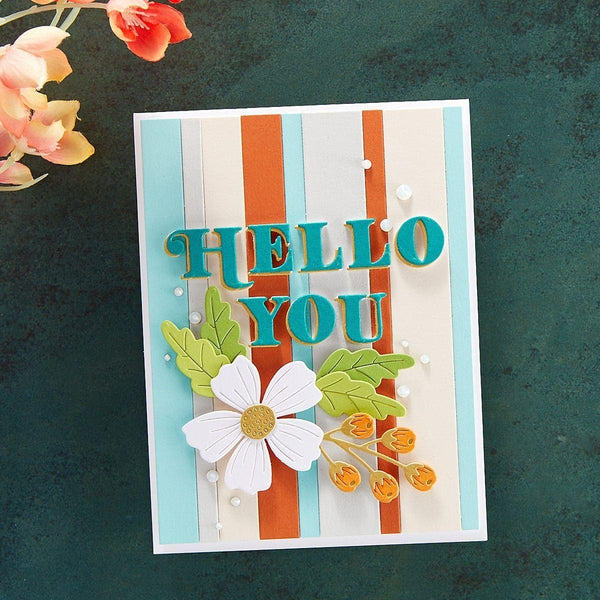 Be Bold Blooms Etched Dies