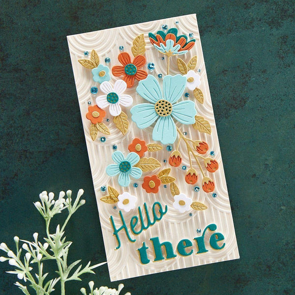 Be Bold Blooms Etched Dies