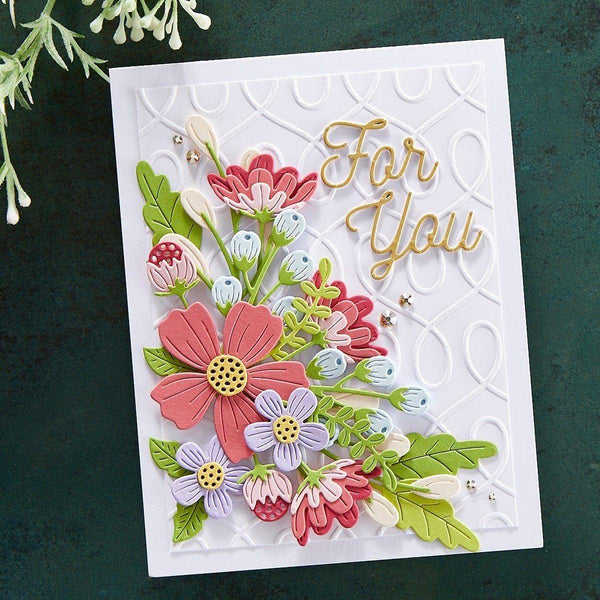 Be Bold Blooms Etched Dies