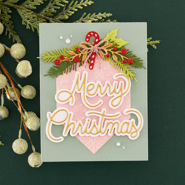 Vintage Ornaments 3D Embossing Folder