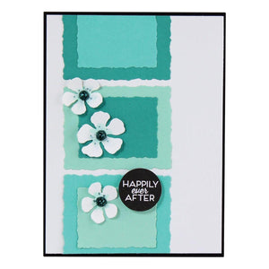 Nestabilities Deckled Rectangles LG Etched Dies