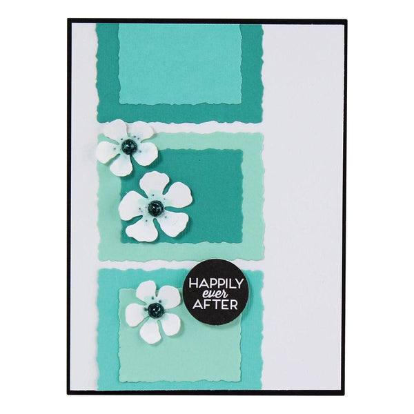 Nestabilities Deckled Rectangles LG Etched Dies