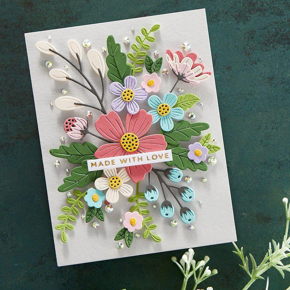 Be Bold Blooms Etched Dies