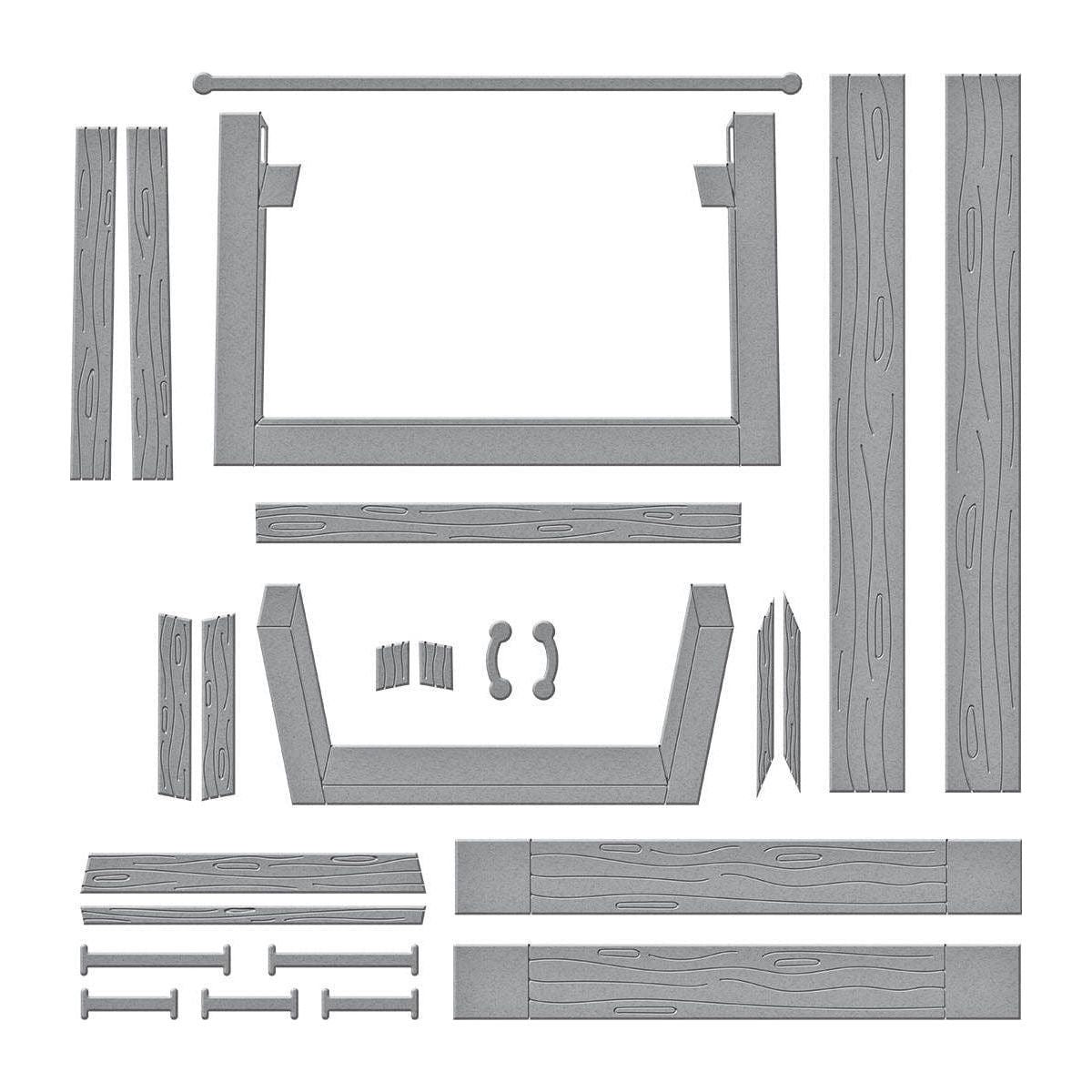 Propagation Garden Frames Etched Dies from the Propagation Garden Collection by Annie Williams