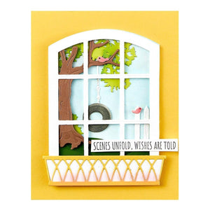Vista View Window Etched Dies by Tina Smith