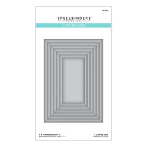 5 x 7 Matting Basics A Card Creator Etched Dies