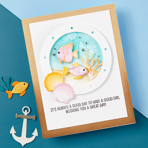 Sending Sunshine Sentiments Clear Stamp Set by Tina Smith