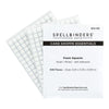 White Foam Adhesive Squares - Small 1/4 IN