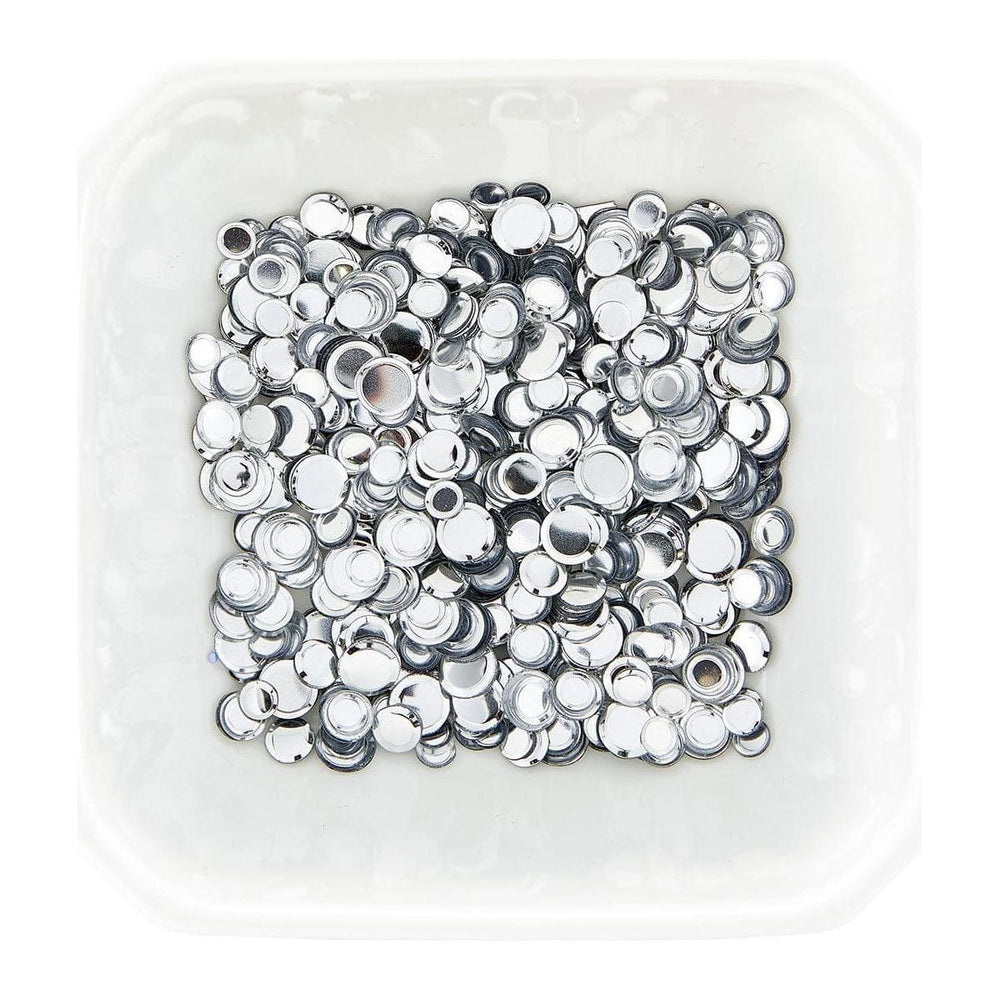 Silver Smooth Discs Color Essentials Sequins