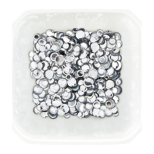 Silver Smooth Discs Color Essentials Sequins