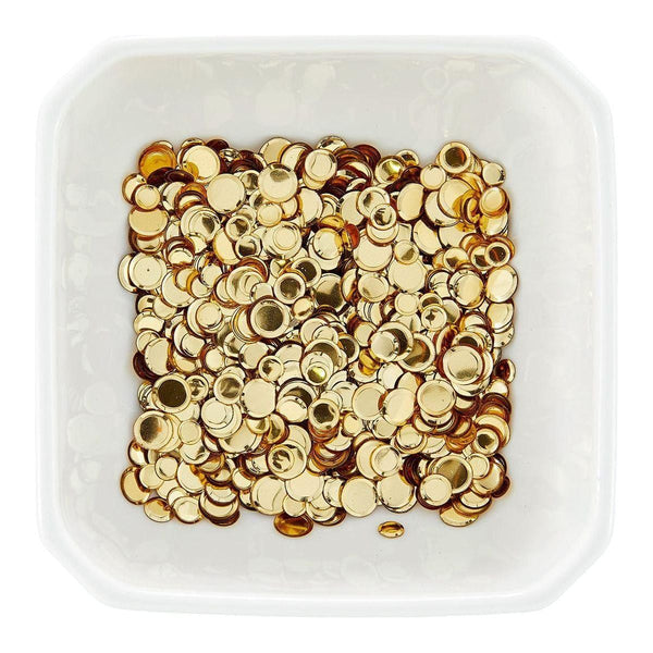 Gold Smooth Discs Color Essentials Sequins