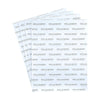 White Liner Sheets - 8.5