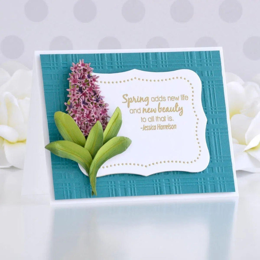 Plaid Company Embossing Folder