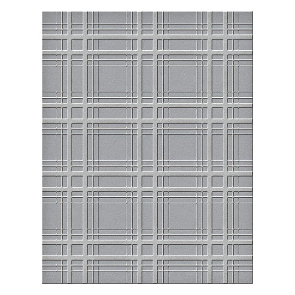 Plaid Company Embossing Folder