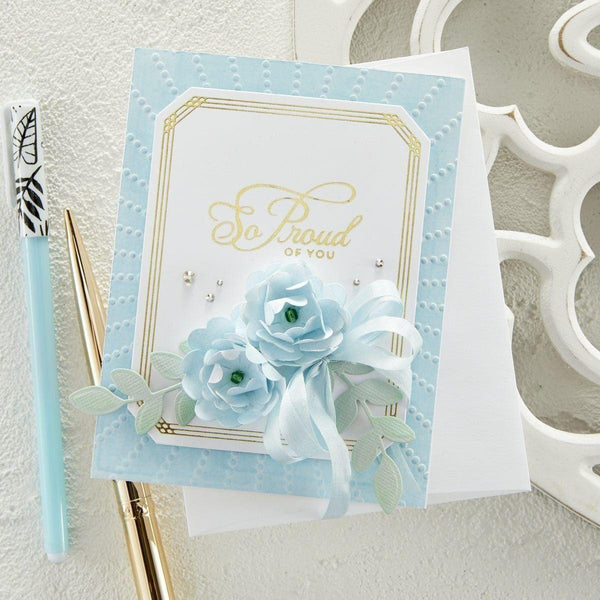 Sun Rays Embossing Folder
