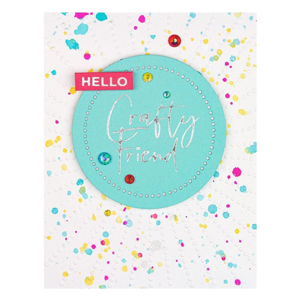 Sun Rays Embossing Folder