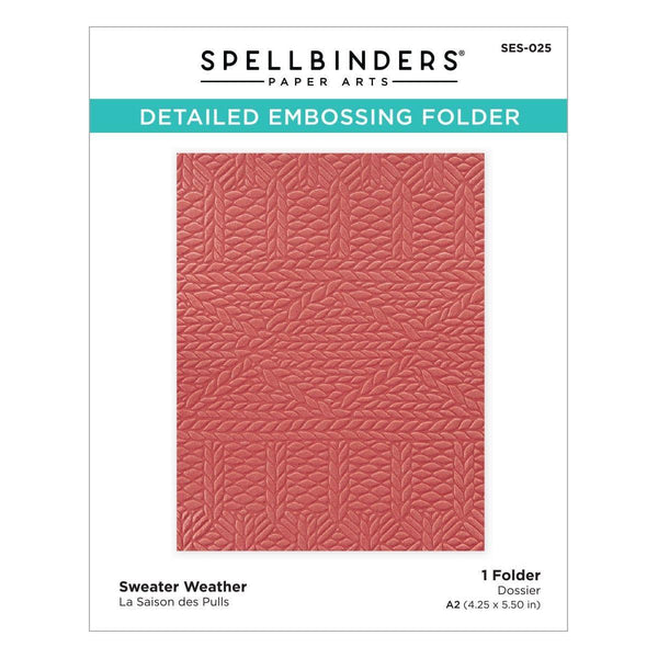 Sweater Weather Embossing Folder
