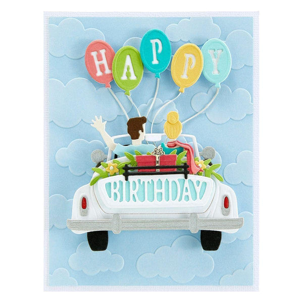 Head in the Clouds Embossing Folder