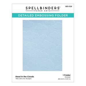 Head in the Clouds Embossing Folder
