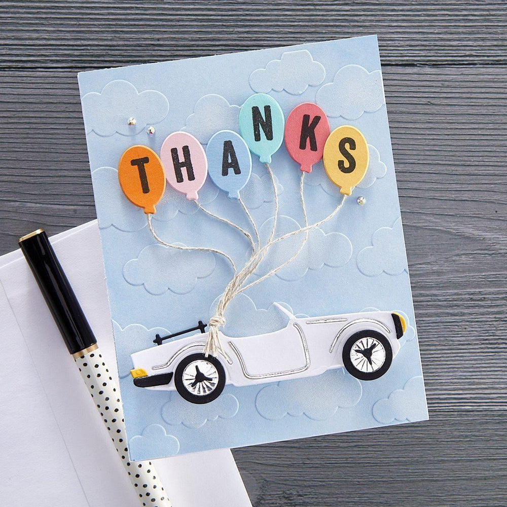 Head in the Clouds Embossing Folder