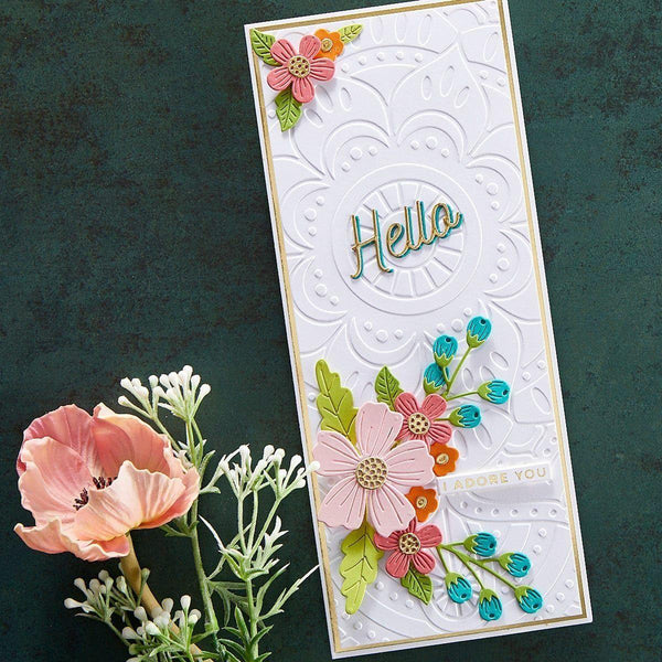 Be Bold Blooms Etched Dies