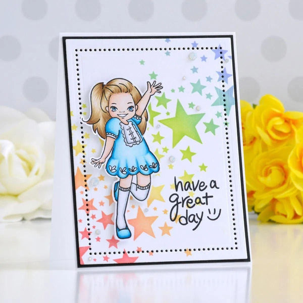 Star Bright Stencil from Celestial Zodiacs Collection
