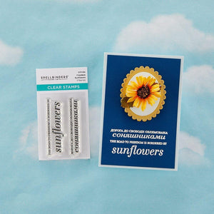 Freedom Sunflowers Clear Stamp Set