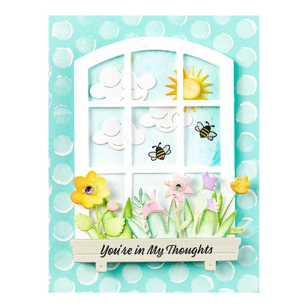 Sending Sunshine Sentiments Clear Stamp Set by Tina Smith