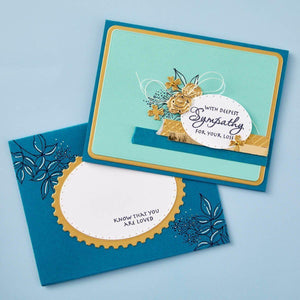 Sincere Sentiments Clear Stamp Set by Stampendous