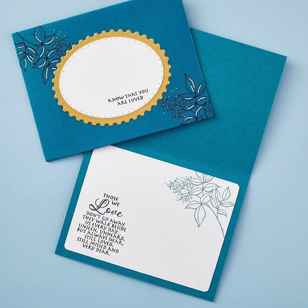 Sincere Sentiments Clear Stamp Set by Stampendous