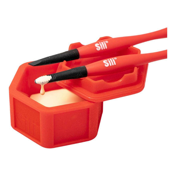 Peachtree - SILI® Glue Pod with Sealable Lid and 3 Sili Micro Glue Brushes