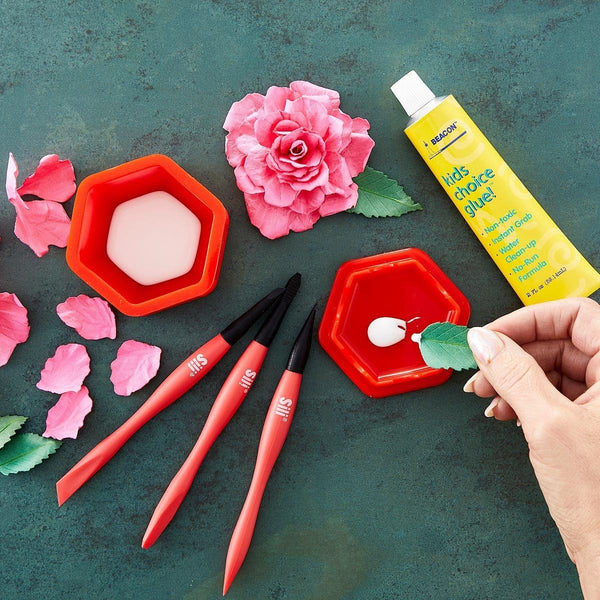 Peachtree - SILI® Glue Pod with Sealable Lid and 3 Sili Micro Glue Brushes