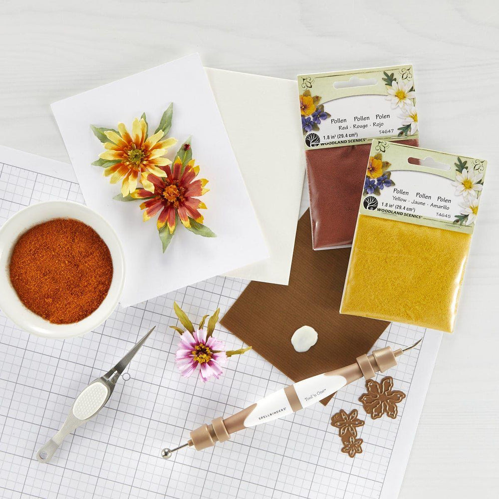 Woodland Scenics - Paper Flower Pollen - Orange