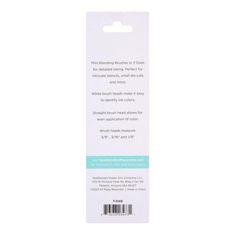 Mini Blending Brushes - 3 Pack