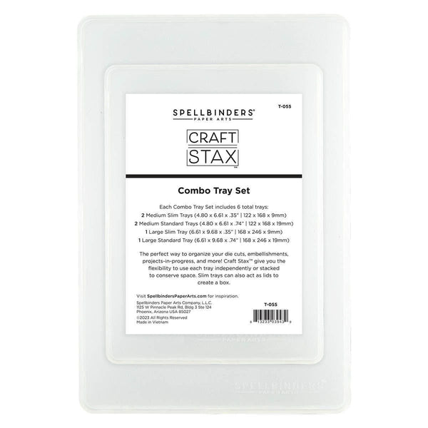 Craft Stax Combo Tray Set