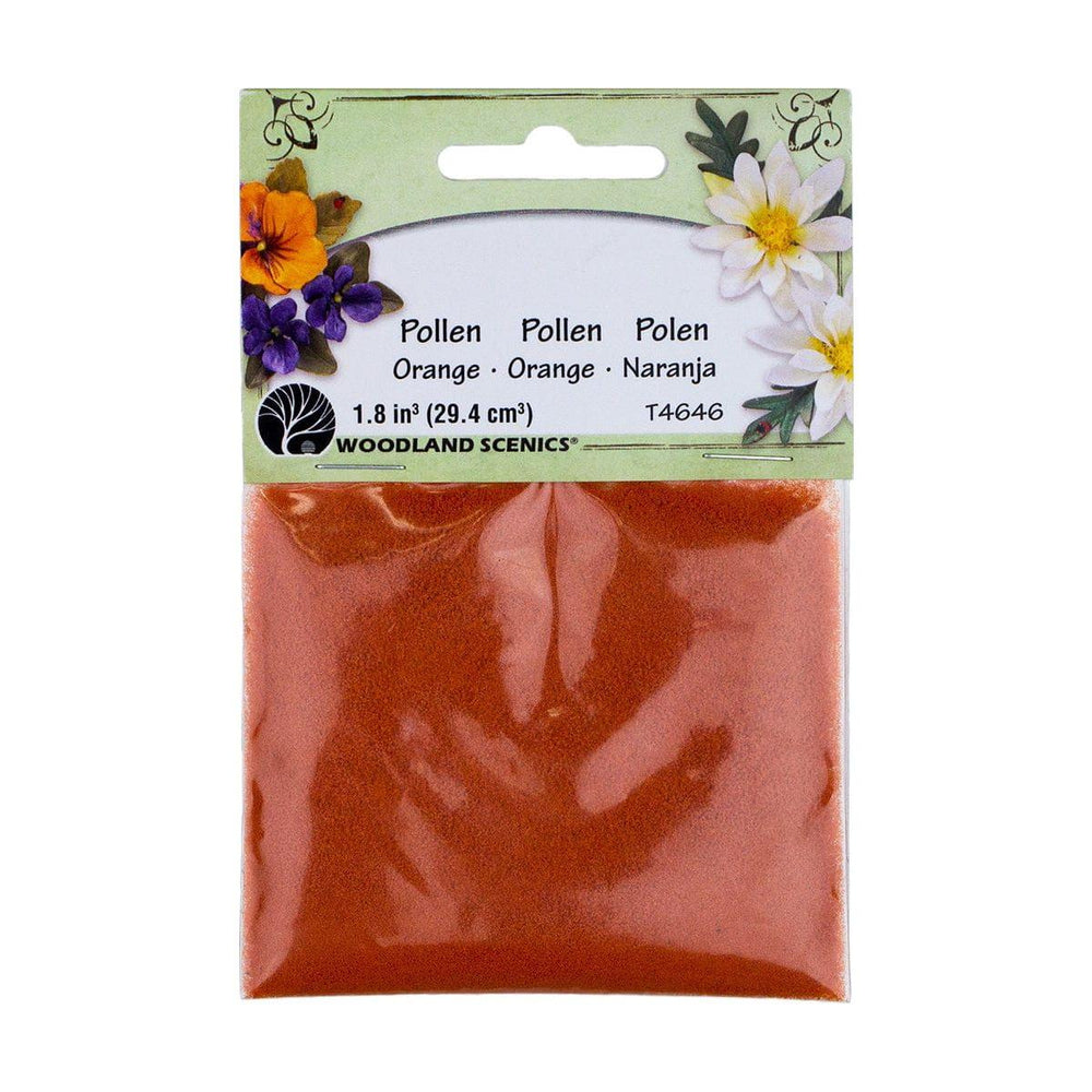 Woodland Scenics - Paper Flower Pollen - Orange